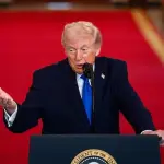 O presidente dos EUA, Donald Trump: tensão aumenta no Oriente Médio | Foto: Reprodução/X