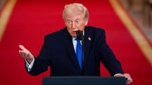 O presidente dos EUA, Donald Trump: tensão aumenta no Oriente Médio | Foto: Reprodução/X