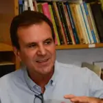 O prefeito Eduardo Paes