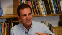 O prefeito Eduardo Paes