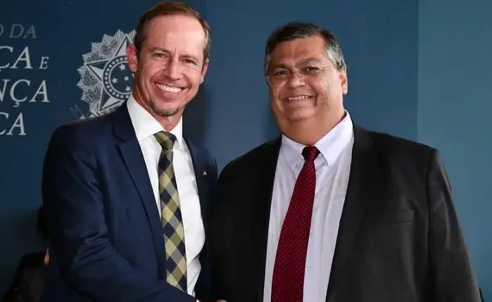 Depois dos atos do 8 de janeiro de 2023, o então ministro da Justiça, Flávio Dino, indicou Ricardo Cappelli como interventor federal na segurança pública do Distrito Federal | Foto: Reprodução/X