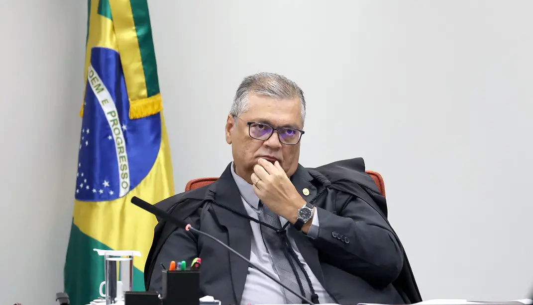 Flávio Dino, durante julgamento da Ação Penal 2.434, o caso Marielle Franco - 24/2/2026 | Foto: Luiz Silveira/STF