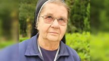 Freira Nadia Gavanski, de 82 anos