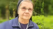 Freira Nadia Gavanski, de 82 anos