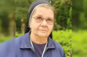 Freira Nadia Gavanski, de 82 anos