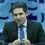 O presidente da Câmara, Hugo Motta filiado ao (Republicanos-PB)