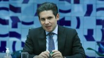 O presidente da Câmara, Hugo Motta filiado ao (Republicanos-PB)