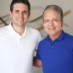 Hugo Motta e seu pai, Nabor Wanderley