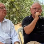 O ministro Gilmar Mendes e o produtor rural Eraí Maggi | Foto: Reprodução/ TV Verdes Campos Rio Claro