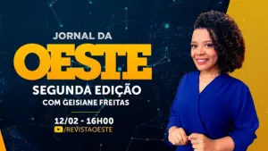 O Jornal da Oeste, Segunda Edição é transmitido de segunda a sexta, das 16h às 17h45 | Foto: Divulgação/Oeste
