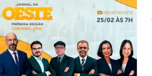 O Jornal da Oeste, Primeira Edição é transmitido de segunda a sexta, a partir das 7h | Foto: Divulgação/Oeste