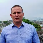 O opositor ao regime cubano José Daniel Ferrer, em Santiago de Cuba