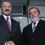 Encontro entre Lukashenko e Lula, em 2010 | Foto: Divulgação/PR/Ricardo Stuckert