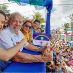 Raquel Lyra, Lula da Silva, Janja da Silva e João Campos, durante desfile no Recife | Foto: Ricardo Stuckert/PR