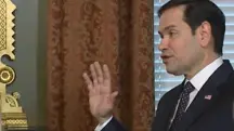 O secretário de Estado Marco Rubio