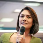 Neste sábado, 14, Michelle deixou aberta a possibilidade de disputar a eleição deste ano | Foto: Divulgação/PL Mulher