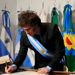 O presidente da Argentina, Javier Milei