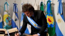 O presidente da Argentina, Javier Milei