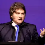 O presidente argentino