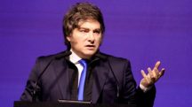 O presidente argentino