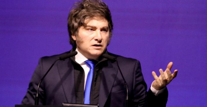 O presidente argentino