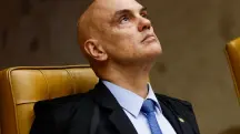 O ministro Alexandre de Moraes, do STF, durante sessão plenária - 11/2/2026 | Foto: Wilton Junior/Estadão Conteúdo