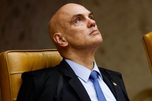 O ministro Alexandre de Moraes, do STF, durante sessão plenária - 11/2/2026 | Foto: Wilton Junior/Estadão Conteúdo