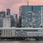 O Hospital NYU Langone Health, um dos principais de Manhattan, em Nova York, nos Estados Unidos