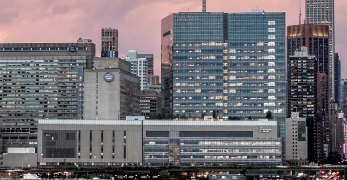 O Hospital NYU Langone Health, um dos principais de Manhattan, em Nova York, nos Estados Unidos