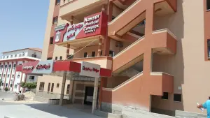 Hospital Nasser, em Khan Younis, Gaza | Foto: Reprodução/Redes sociais