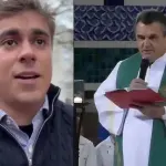 O deputado federal Nikolas Ferreira e o padre católico Ferdinando Mancilio | Foto: Reprodução/Redes sociais