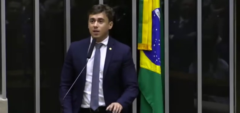 O deputado Nikolas Ferreira