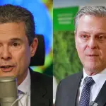 Os ministros André de Paula (esquerda) e Carlos Fávaro | Foto: Montagem sobre reprodução/Redes sociais