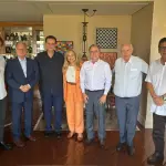 Encontro registrado por Kassab em seu perfil nas redes sociais | Foto: Divulgação/X/@gilbertokassab