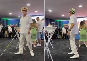 O prefeito do Rio, Eduardo Paes, durante o carnaval carioca | Foto: Reprodução/Redes sociais