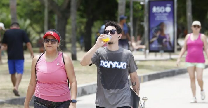 Previsão indica sol forte e calor de 36 °C na capital fluminense | Foto: Fernando Frazão/Agência Brasil