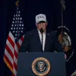 Pronunciamento do presidente dos EUA, Donald Trump, depois de ataque ao Irã