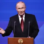 Vladimir Putin parabenizou os moradores de Moscou pelo dia da cidade