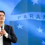 O governador do Paraná, Carlos Roberto Massa Júnior, é filiado ao Partido Social Democrático (PSD)