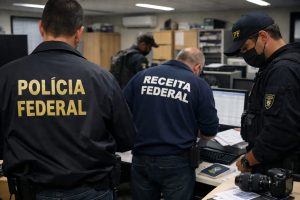 O rastreamento ocorreu com apoio de ferramenta automatizada que cruzou registros de acesso aos sistemas do Fisco | Foto: Divulgação/Oeste | Imagem criada com o auxílio de inteligência artificial