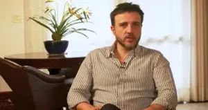 Renan Santos em entrevista a um portal na internet