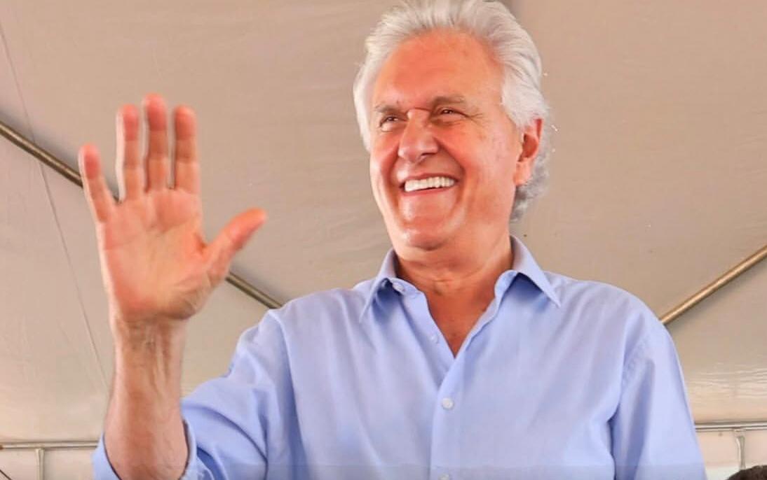 O governador Ronaldo Caiado