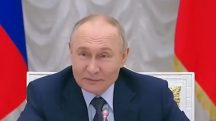 O presidente da Rússia, Vladimir Putin: críticas ao Ocidente: Foto: Reprodução/X