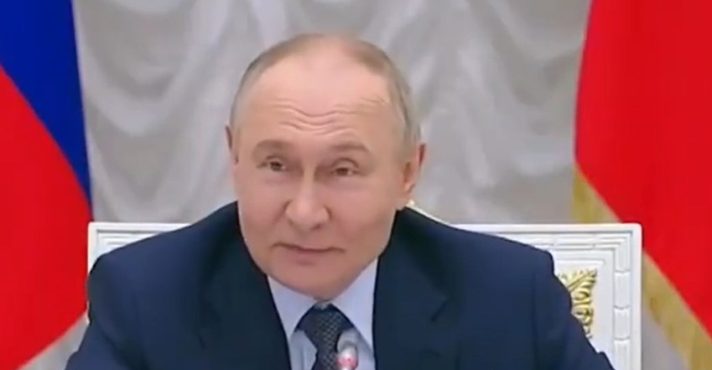 O presidente da Rússia, Vladimir Putin: críticas ao Ocidente: Foto: Reprodução/X