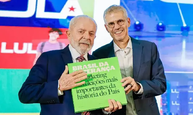 Sidônio Palmeira e Lula Secom