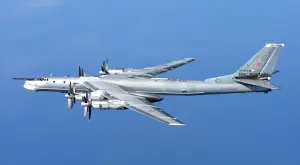 Bombardeiro russo TU-95 | Foto: Reprodução/Wikimedia Commons