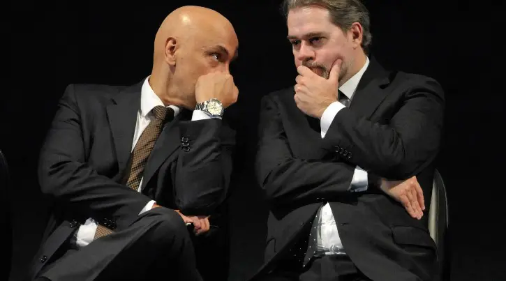 Dias Toffoli e Alexandre de Moraes