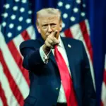 O presidente dos EUA, Donald Trump