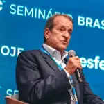 Valdemar Costa Neto durante evento com empresários nesta segunda-feira, 23, em São Paulo | Foto: Divulgação/Esfera Brasil