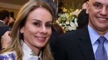 Viviane Barci de Moraes em evento com o ministro Alexandre de Moraes